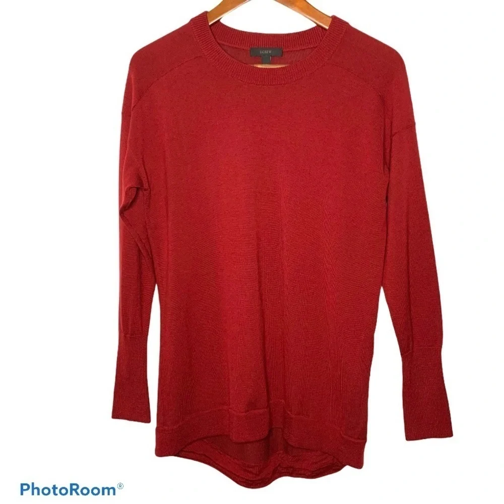 J.Crew wool tunic sweater